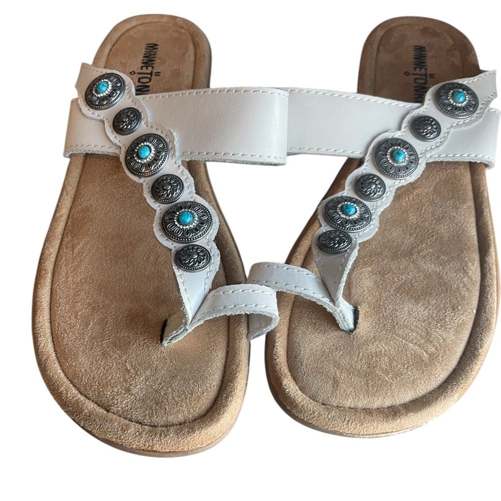 Minnetonka western style sandals